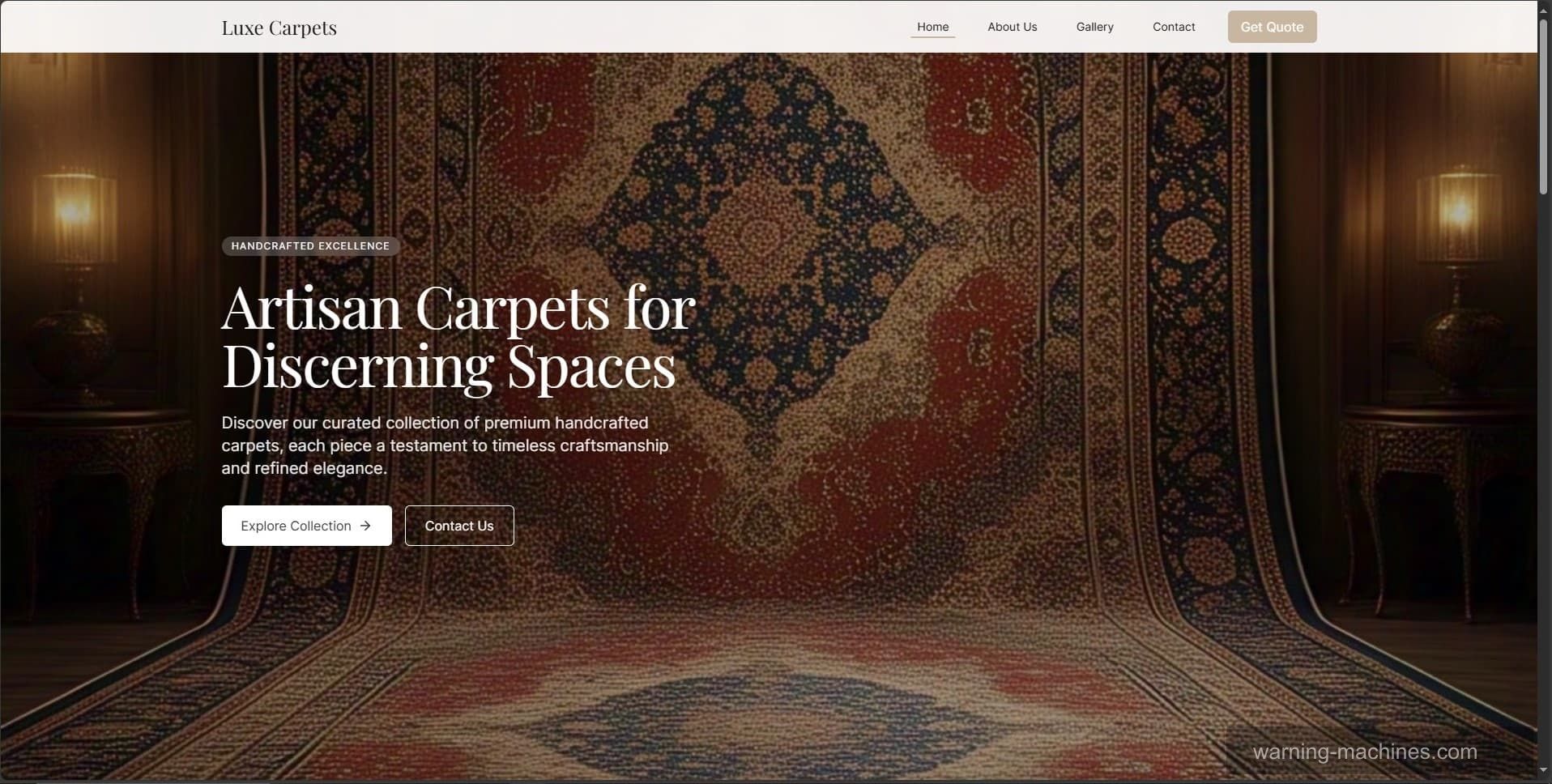 Artisan Rugs E-commerce
