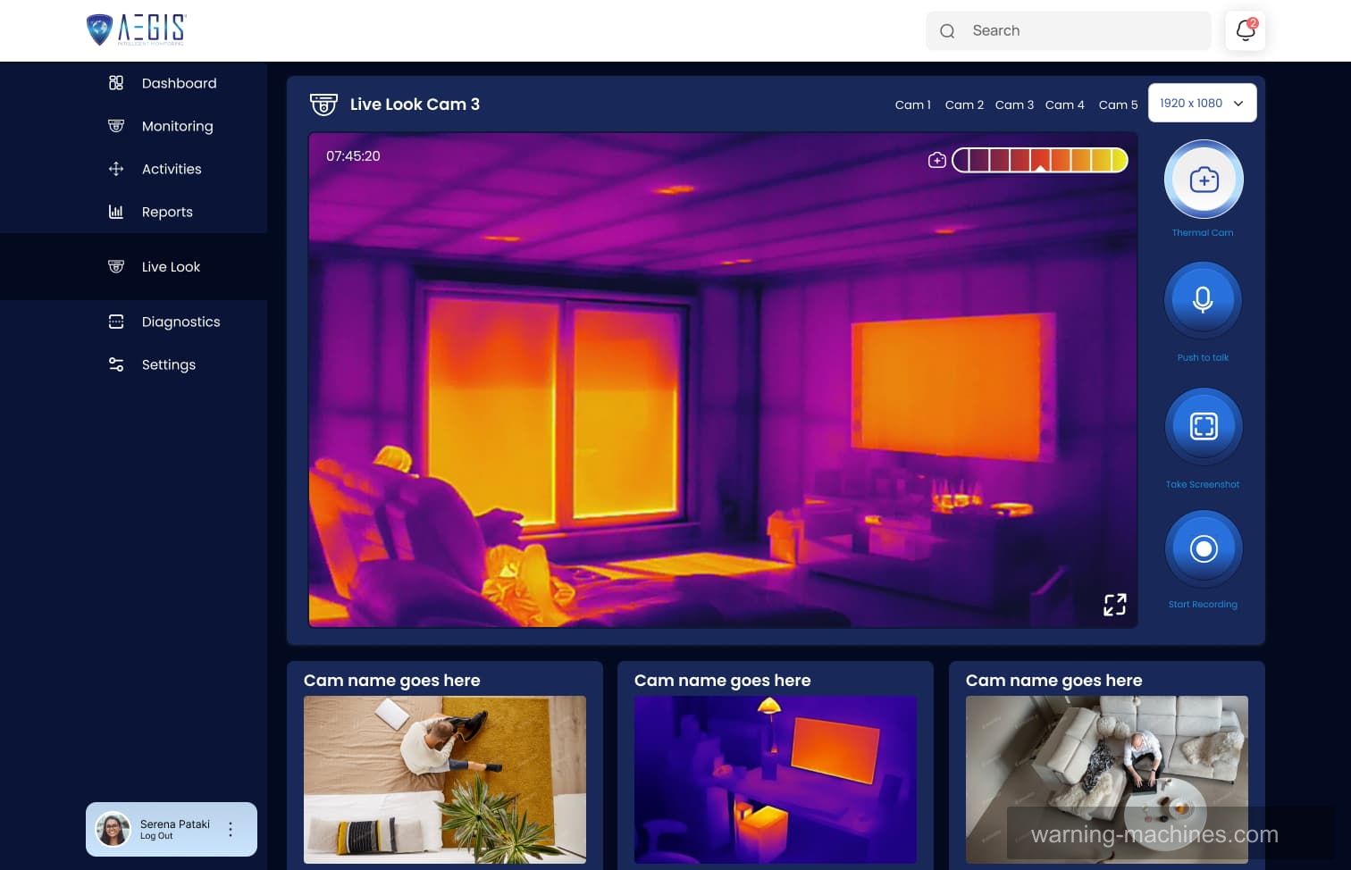 Embedded Device Web Dashboard 2