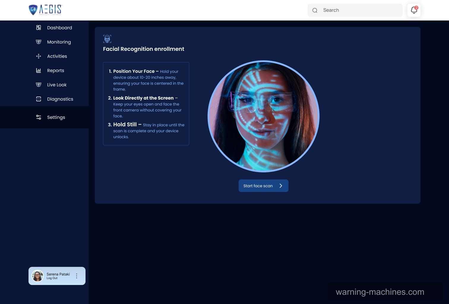 Embedded Device Web Dashboard 3