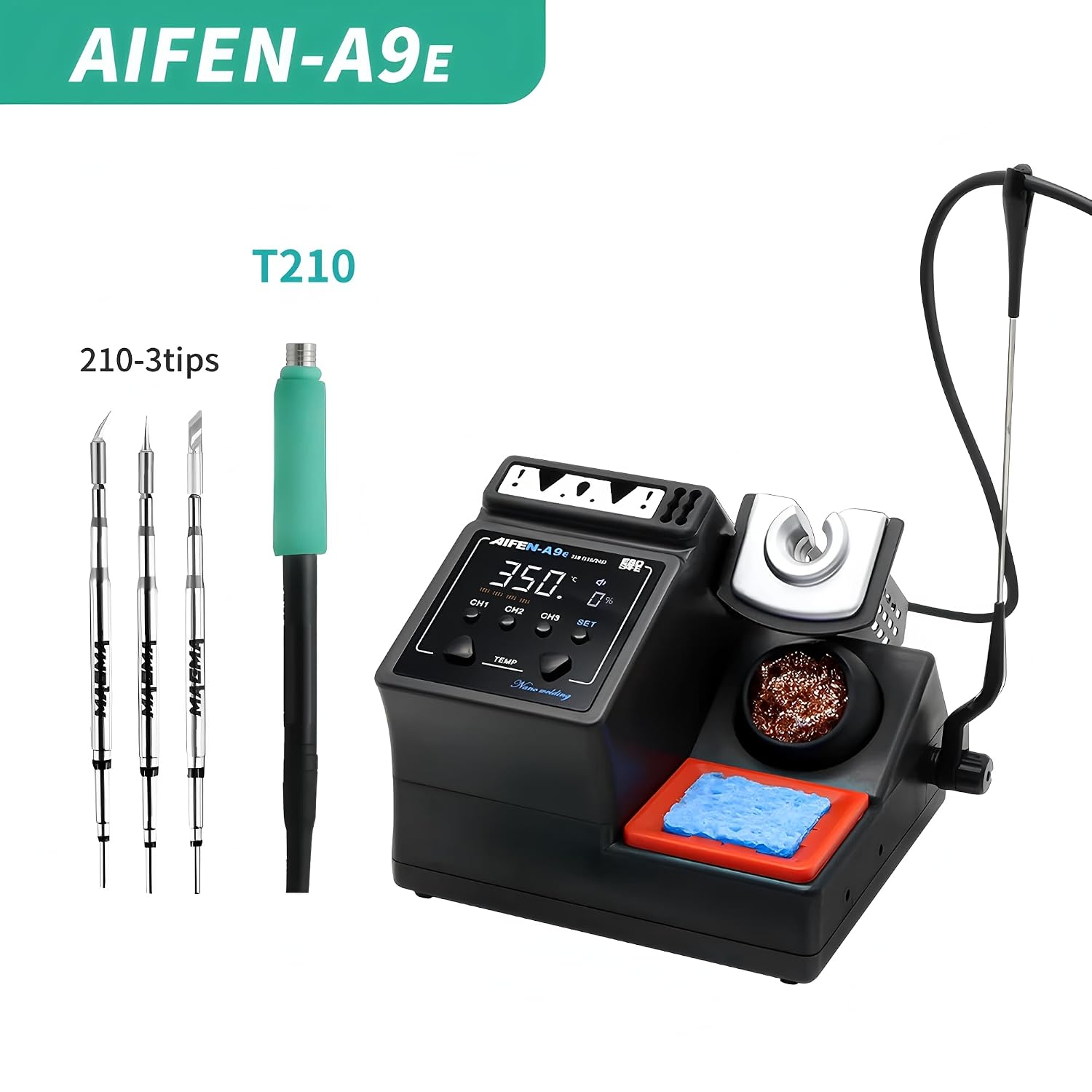 AIFEN A9E Soldering Station (160 W, JBC-compatible) 3