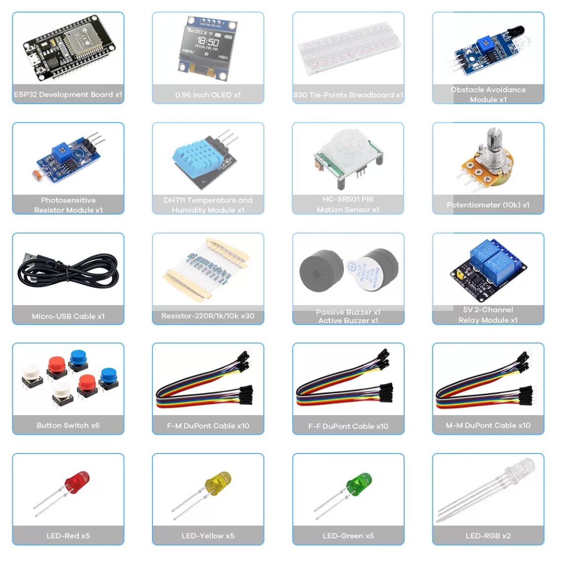 ESP32 Basic Starter Kit 2
