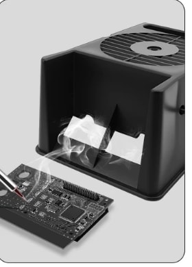 Luxianzi LXZ-400 Solder Fume Extractor (ESD-safe, activated carbon) 3